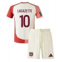 Olympique Lyonnais Alexandre Lacazette #10 Replika babykläder Tredjeställ Barn 2024-25 Kortärmad (+ korta byxor)